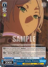 Demons' Attack, Frieren - Frieren: Beyond Journey's End - Weiss Schwarz card
