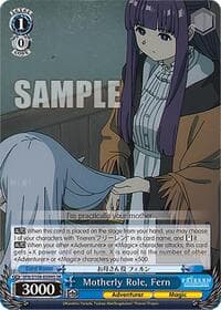Motherly Role, Fern (SR) - Frieren: Beyond Journey's End - Weiss Schwarz card