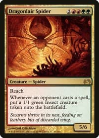 Dragonlair Spider - Planechase 2012 - Magic: The Gathering card
