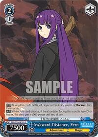 Awkward Distance, Fern - Frieren: Beyond Journey's End - Weiss Schwarz card