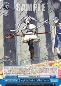 Magic to Create a Field of Flowers - Frieren: Beyond Journey's End - Weiss Schwarz card