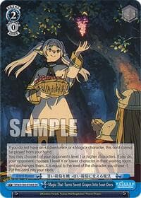 Magic That Turns Sweet Grapes Into Sour Ones (SR) - Frieren: Beyond Journey's End - Weiss Schwarz card
