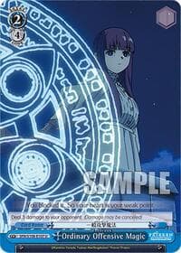 Ordinary Offensive Magic - Frieren: Beyond Journey's End - Weiss Schwarz card