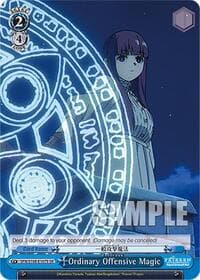 Ordinary Offensive Magic (SR) - Frieren: Beyond Journey's End - Weiss Schwarz card