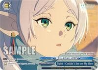 Sight I Couldn't See on My Own (OFR) - Frieren: Beyond Journey's End - Weiss Schwarz card