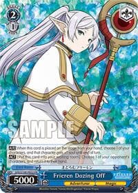 Frieren Dozing Off (PR) - Frieren: Beyond Journey's End - Weiss Schwarz card