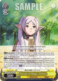 Pursuit of Magic, Frieren - Frieren: Beyond Journey's End - Weiss Schwarz card