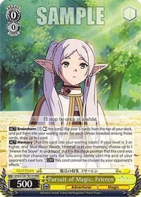 Pursuit of Magic, Frieren (RRR) - Frieren: Beyond Journey's End - Weiss Schwarz card