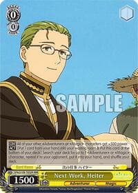 Next Work, Heiter (RRR) - Frieren: Beyond Journey's End - Weiss Schwarz card