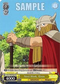 Next Work, Eisen - Frieren: Beyond Journey's End - Weiss Schwarz card