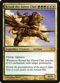 Krond the Dawn-Clad - Planechase 2012 - Magic: The Gathering card