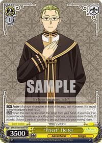 "Priest" Heiter - Frieren: Beyond Journey's End - Weiss Schwarz card