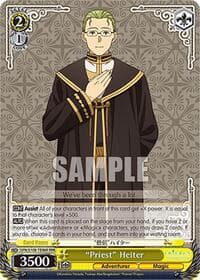 "Priest" Heiter (RRR) - Frieren: Beyond Journey's End - Weiss Schwarz card