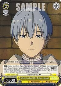 What You Feel Like Today, Himmel - Frieren: Beyond Journey's End - Weiss Schwarz card