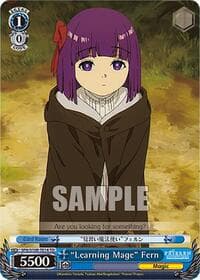 "Learning Mage" Fern - Frieren: Beyond Journey's End - Weiss Schwarz card