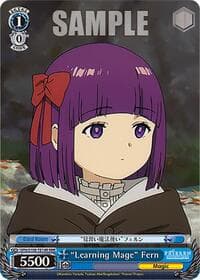 "Learning Mage" Fern (RRR) - Frieren: Beyond Journey's End - Weiss Schwarz card