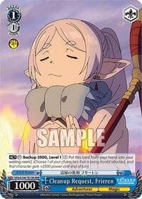 Cleanup Request, Frieren (RRR) - Frieren: Beyond Journey's End - Weiss Schwarz card