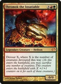 Thromok the Insatiable - Planechase 2012 - Magic: The Gathering card
