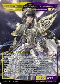 Queen Of The Eternal Eclipse, Giotto Sanstha // Giotto Sansta, Conqueror Of Protopaterpolis - Timeless Eclipse of the Underworld - Force of Will card