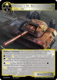 Lunar L-58, Deployment Tank - Timeless Eclipse of the Underworld - Force of Will card