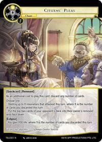 Citizens' Pleas - Timeless Eclipse of the Underworld - Force of Will card