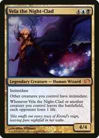Vela the Night-Clad - Planechase 2012 - Magic: The Gathering card