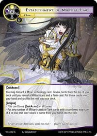 Establishment of Martial Law - Timeless Eclipse of the Underworld - Force of Will card