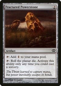 Fractured Powerstone - Planechase 2012 - Magic: The Gathering card