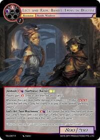 Lect And Rain, Bandit Twins In Disguise - Timeless Eclipse of the Underworld - Force of Will card
