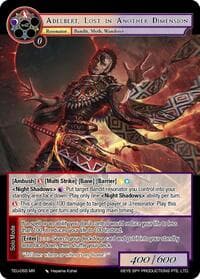 Adelbert, Lost In Another Dimension - Timeless Eclipse of the Underworld - Force of Will card