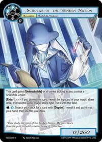 Scholar of the Sunken Nation - Timeless Eclipse of the Underworld - Force of Will card