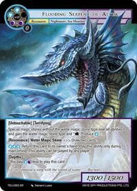 Flooding Serpent of Altea - Timeless Eclipse of the Underworld - Force of Will card