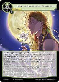 Field of Nightmoon Blossoms - Timeless Eclipse of the Underworld - Force of Will card