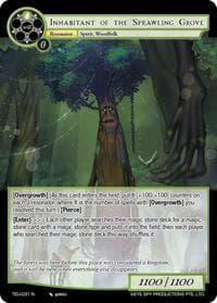 Inhabitant of the Sprawling Grove - Timeless Eclipse of the Underworld - Force of Will card
