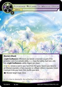 Flourished Wetlands of Magical Origin - Timeless Eclipse of the Underworld - Force of Will card