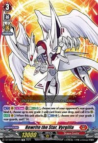 Rewrite the Star, Vyrgilla - DZ-SS04: Special Series Stardust Blade - Cardfight Vanguard card