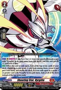 Shooting Star, Vyrgilla - DZ-SS04: Special Series Stardust Blade - Cardfight Vanguard card