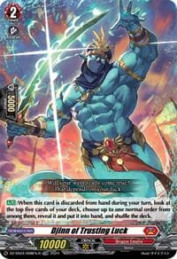 Djinn of Trusting Luck (Foil) - DZ-SS04: Special Series Stardust Blade - Cardfight Vanguard card