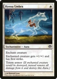 Hyena Umbra - Planechase 2012 - Magic: The Gathering card
