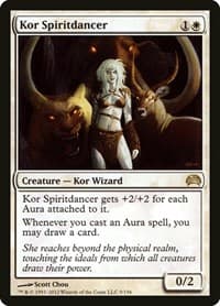 Kor Spiritdancer - Planechase 2012 - Magic: The Gathering card
