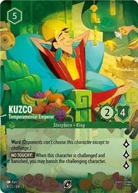 Kuzco - Temperamental Emperor - Disney Lorcana Promo Cards - Disney Lorcana card