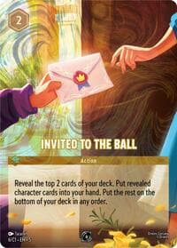 Invited to the Ball - Disney Lorcana Promo Cards - Disney Lorcana card