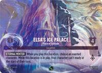 Elsa's Ice Palace - Place of Solitude - Disney Lorcana Promo Cards - Disney Lorcana card