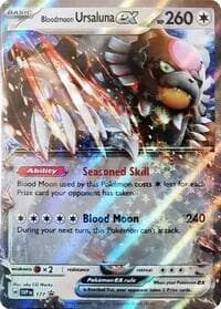 Bloodmoon Ursaluna ex - 177 - SV: Scarlet & Violet Promo Cards - Pokemon card