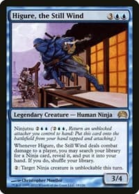 Higure, the Still Wind - Planechase 2012 - Magic: The Gathering card