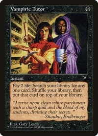 Vampiric Tutor - Visions - Magic: The Gathering card
