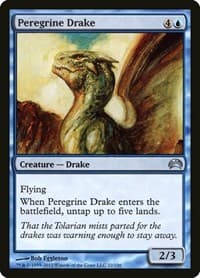 Peregrine Drake - Planechase 2012 - Magic: The Gathering card