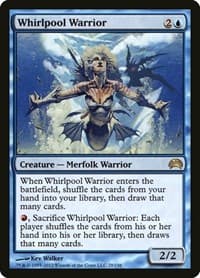 Whirlpool Warrior - Planechase 2012 - Magic: The Gathering card