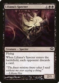 Liliana's Specter - Planechase 2012 - Magic: The Gathering card