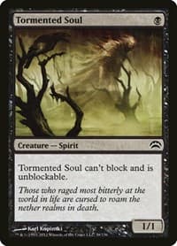 Tormented Soul - Planechase 2012 - Magic: The Gathering card
